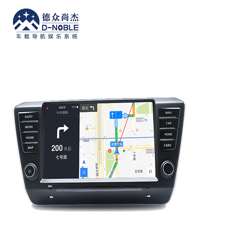 德众尚杰D90-9035 为斯柯达速派量身打造的专业车载安卓导航一体机解决方案